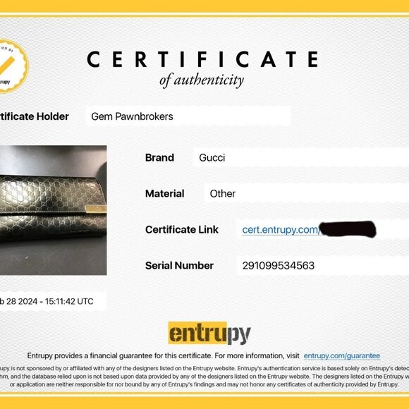 Gucci Metallic Grey Microguccissima Patent Leather Continental Wallet - Picture 2 of 16